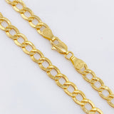 Cadena Cubana 12.25gr / 27 1/2 in / 4.9mm Oro Amarillo +1 18K *