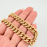 Cadena Cubana 10.8 g / 23 3/4 in / 6.1 mm Oro Amarillo 18K