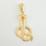 Dije Serpiente Cobra 7gr / 2 in / Oro Amarillo 18K *