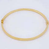 Pulso Aro Tribal 4.85gr / 7 1/4 in / 3.15mm Oro Amarillo +4 18K