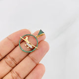Dije Avioneta 2.55g / 1 1/4 in Tres Oros 18K