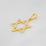 Dije Estrella de David 0.8g / 1 in Oro Amarillo 18K