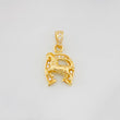 Dije Herradura Caballo 1.8g / 3/4 in Oro Amarillo 18K