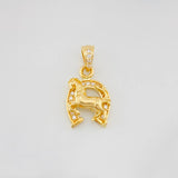 Dije Herradura Caballo 1.8g / 3/4 in Oro Amarillo 18K