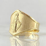 Miraculous Virgin Ring 2gr / Size 8 3/4 / 18K Gold *