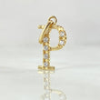 Pendant Letter P Silhouette 0.75gr / 1.8cm / 18K Gold ©