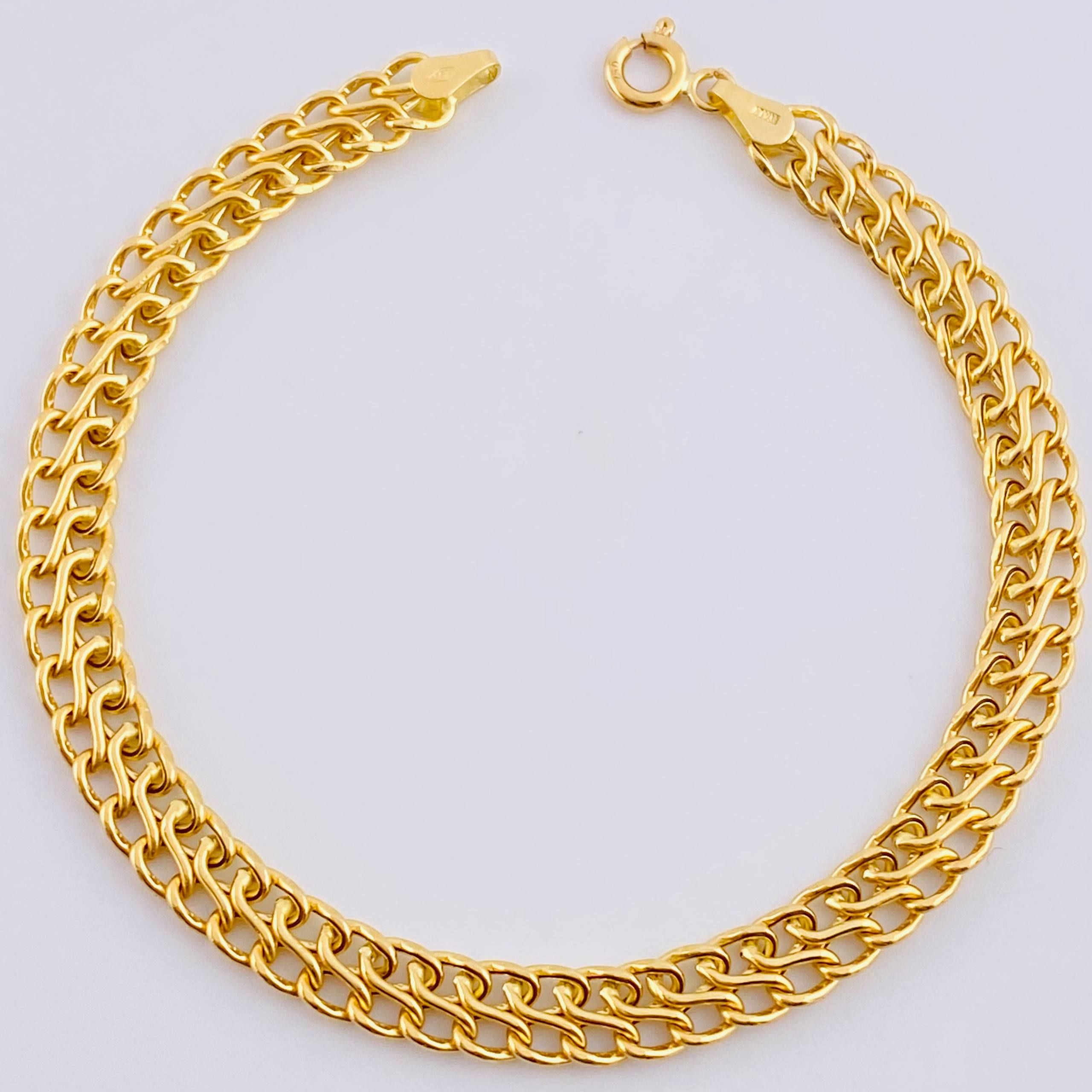 Pulso Sedusa 3.4gr / 7 1/4 in / 5.7mm Oro Amarillo +3 18K ©