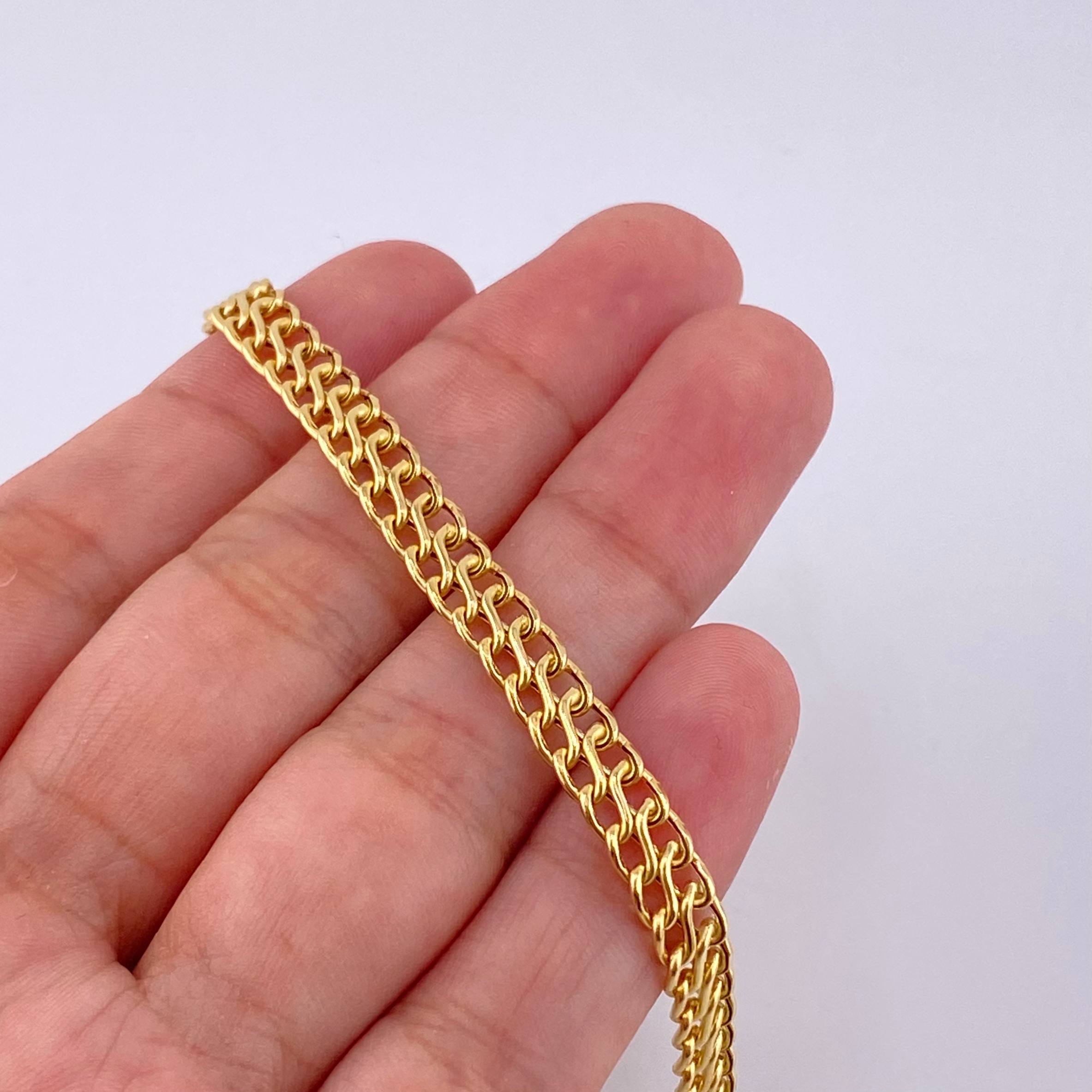 Pulso Sedusa 3.4gr / 7 1/4 in / 5.7mm Oro Amarillo +3 18K ©