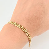 Pulso Sedusa 3.4gr / 7 1/4 in / 5.7mm Oro Amarillo +3 18K ©