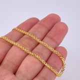 Pulso China 2.65gr / 7 1/4 in / 2.3mm Oro Amarillo +1 18K ©