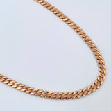Cadena Cuabana Infinito 19.5gr / 24 in / Oro Rosa +4 18K $
