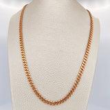 Cadena Cuabana Infinito 19.5gr / 24 in / Oro Rosa +4 18K $