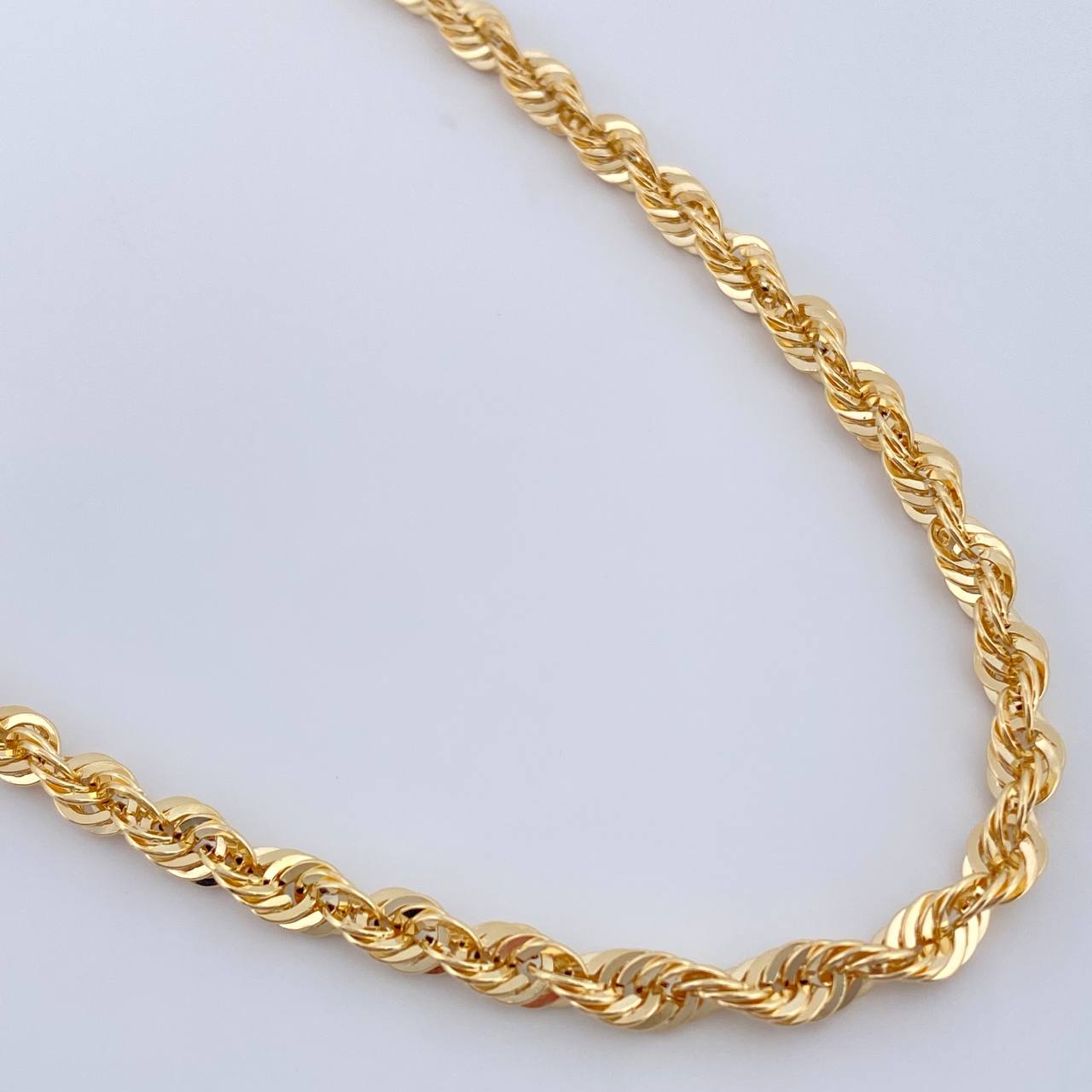 Cadena Lazo 8.1gr / 26 1/4 in / Oro Amarillo +3 14K Italy $