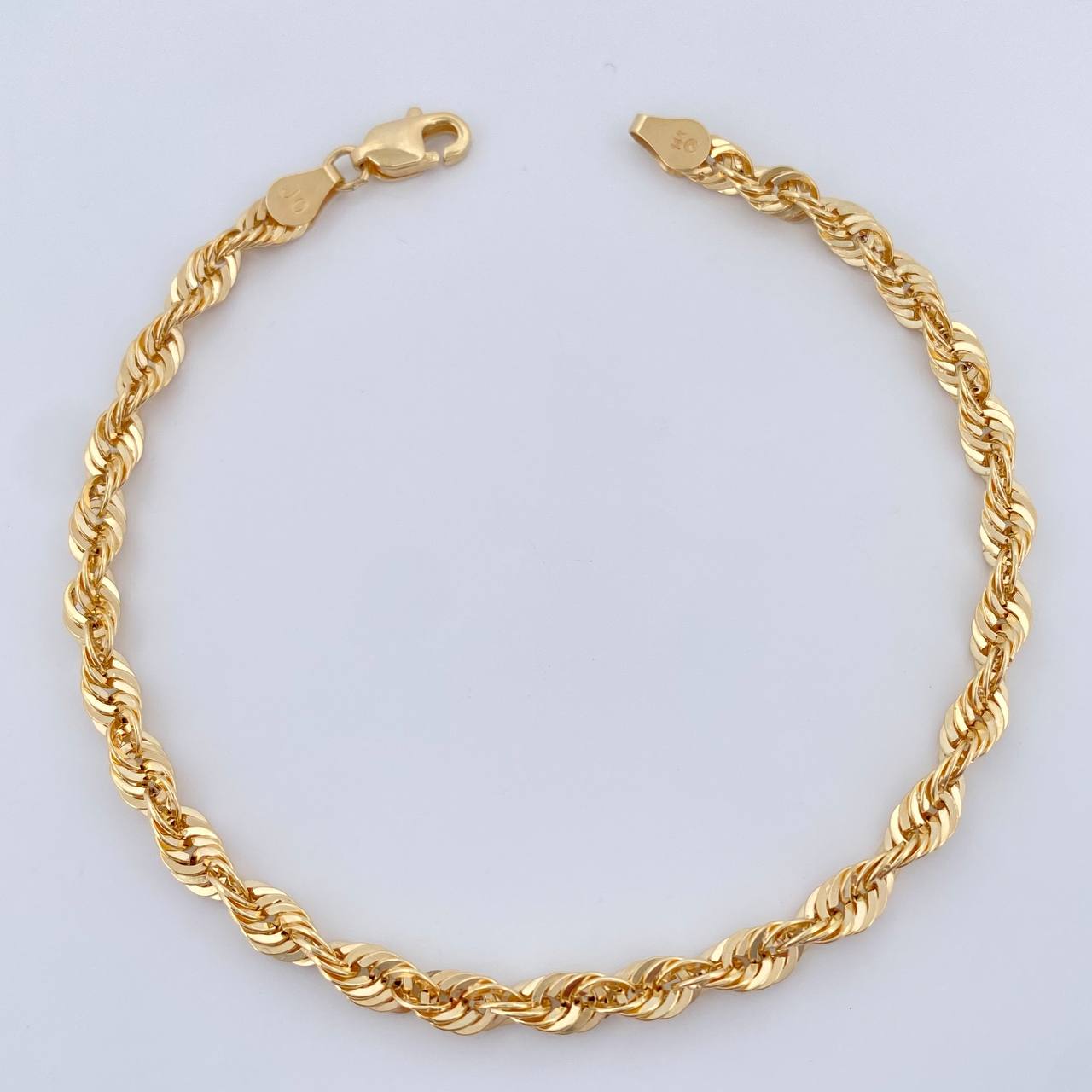 Pulso Lazo 2.7gr / 7 1/2 in / Oro Amarillo +3 14K Italy $