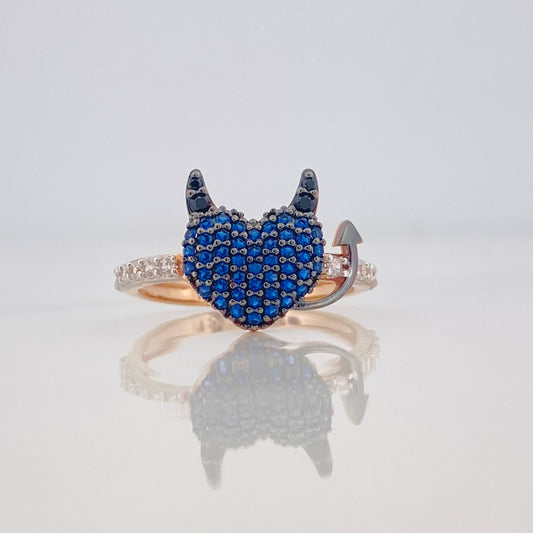 Devil Ring 2.6g / T5 3/4 Three Golds 18K