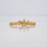 Anillo Tiara Corona 1.5g / T7 1/4 Oro Amarillo 18K