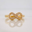 Anillo Infinito 2.2g / T6 1/2 Oro Amarillo 18K