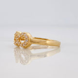 Anillo Infinito 2.2g / T6 1/2 Oro Amarillo 18K