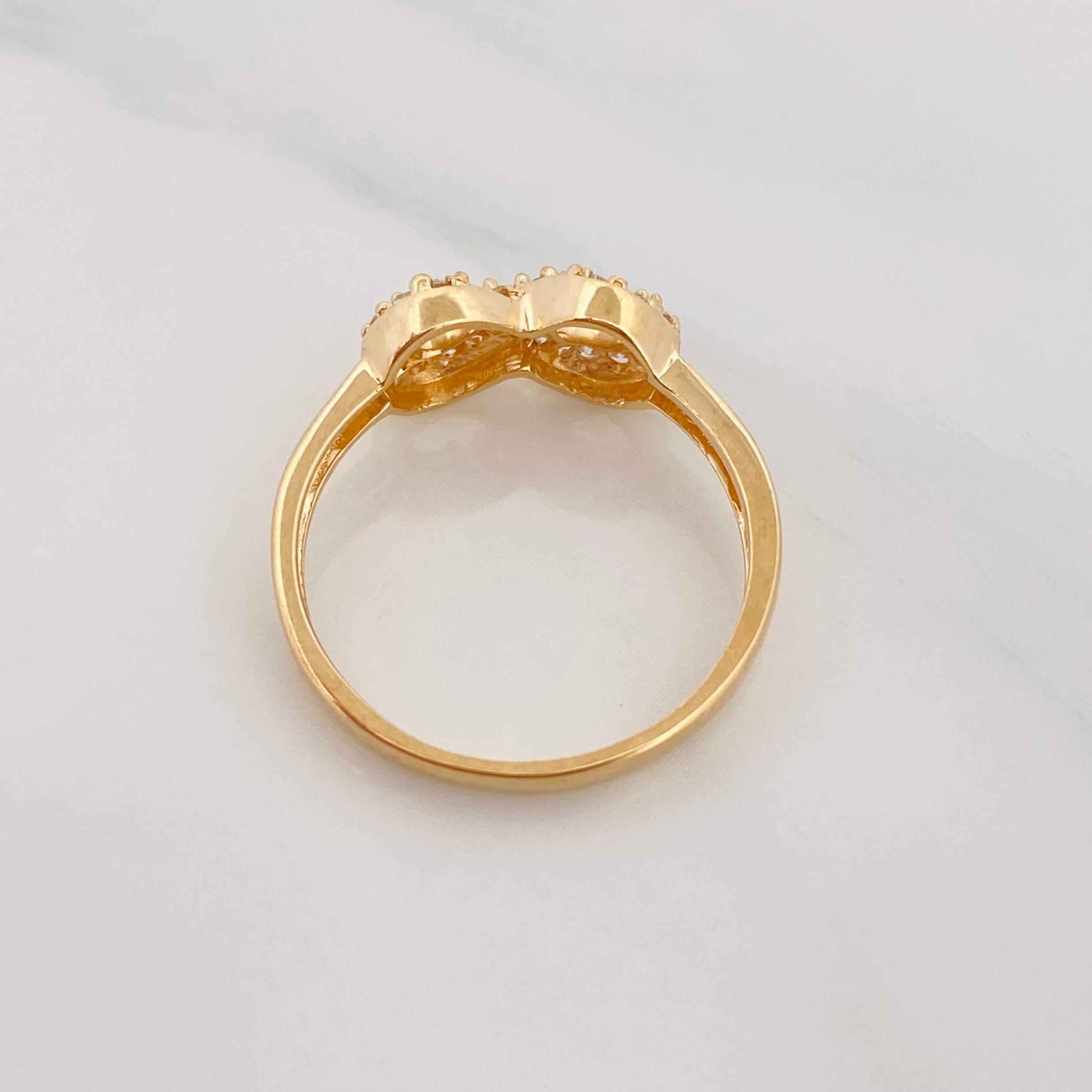 Anillo Infinito 2.2g / T6 1/2 Oro Amarillo 18K