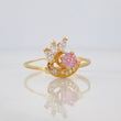 Anillo Sirena 1.9g / T8 1/4 Oro Amarillo 18K