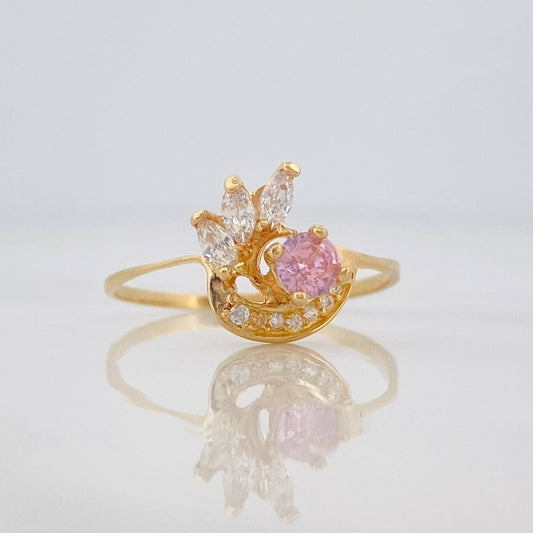 Mermaid Ring 1.9g / Size 8 1/4 Yellow Gold 18K