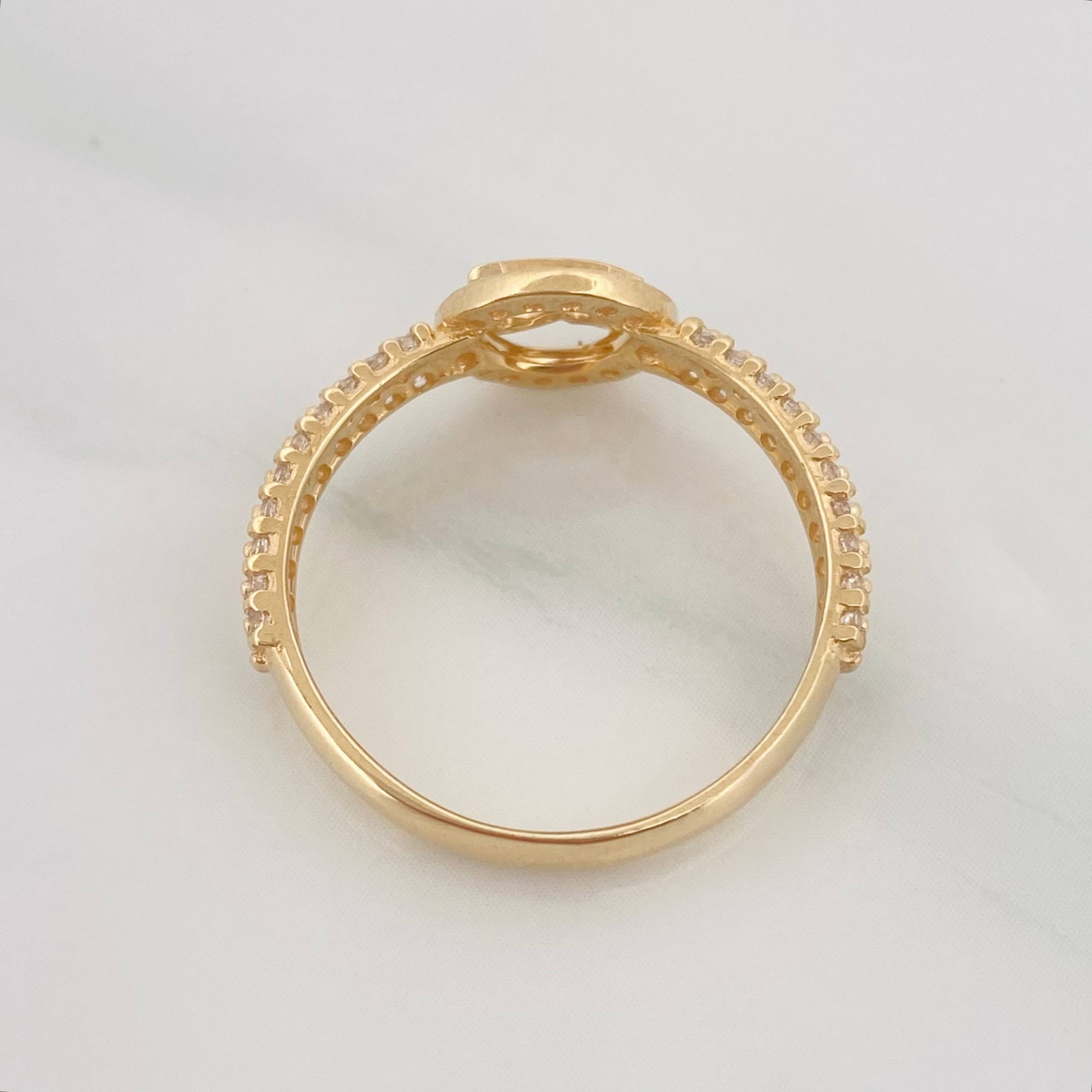 Anillo Sello 15s 2.5g / T7 Oro Amarillo 18K