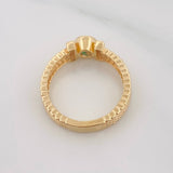 Anillo Bisel Correa 3.7g / T5 1/2 Oro Amarillo 18K