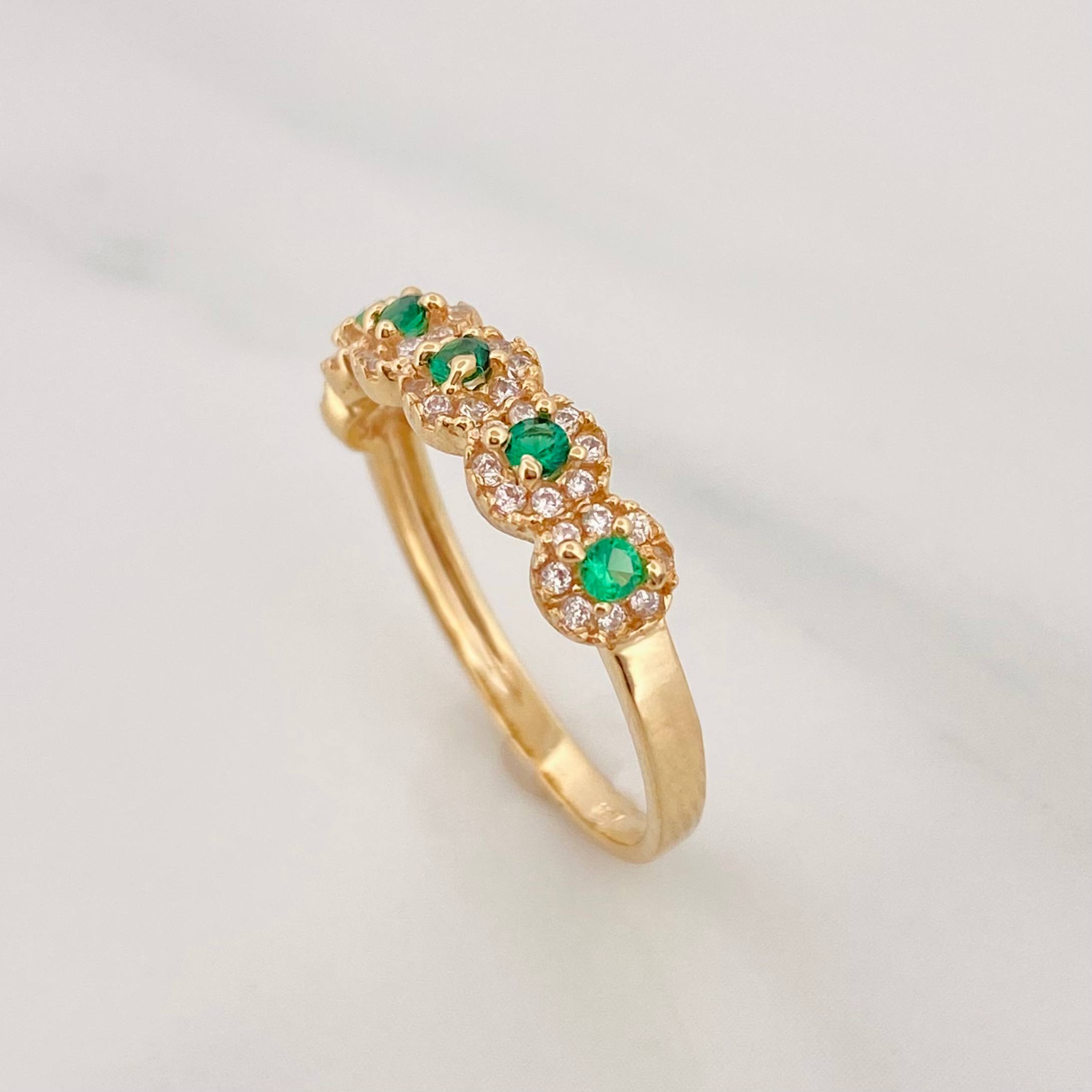 Anillo Tupido 2.4g / T7 Oro Amarillo 18K