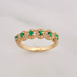 Anillo Tupido 2.4g / T7 Oro Amarillo 18K
