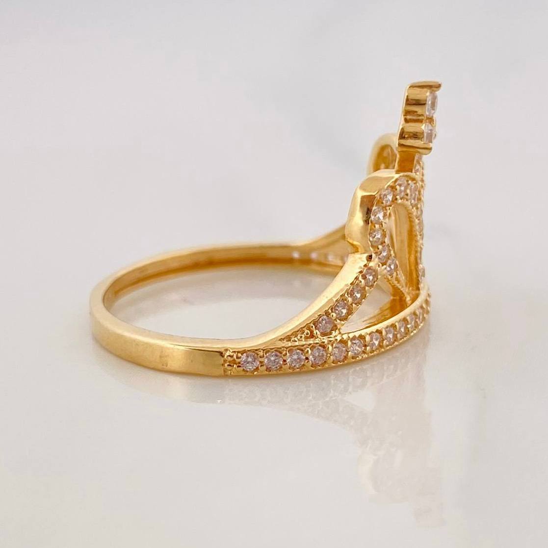 Anillo Cetro 2.85g / T6 Oro Amarillo 18K