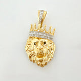 Dije Leon Coronado 10gr / 1 1/2 in / Oro Amarillo 18K ©