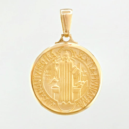 Dije San Benito 14gr / 1 3/4 in / Oro Amarillo 18K ©