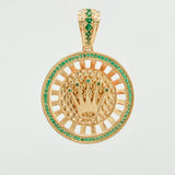 Pendant Crown 9.7gr / 1 1/2 in / Yellow Gold 18K ©