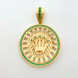 Pendant Crown 9.7gr / 1 1/2 in / Yellow Gold 18K ©
