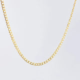 Cadena Cubana 2.95 g / 24 1/4 in / 2.4 mm Oro Amarillo 18K