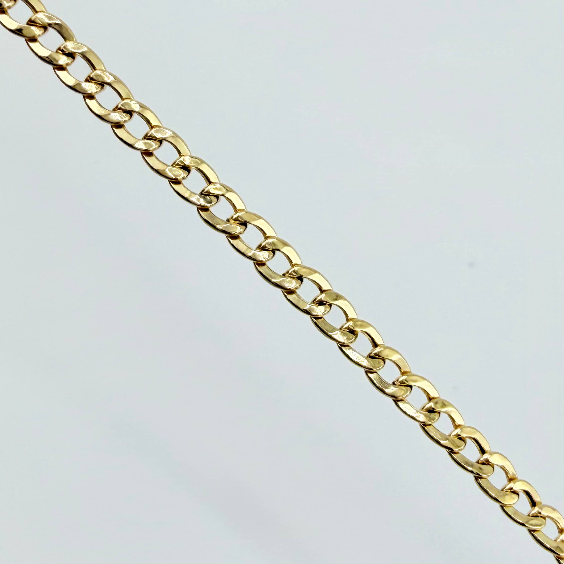 Cuban Links 2.5 g / 20 1/4 in / 2.4 mm Yellow Gold 18K