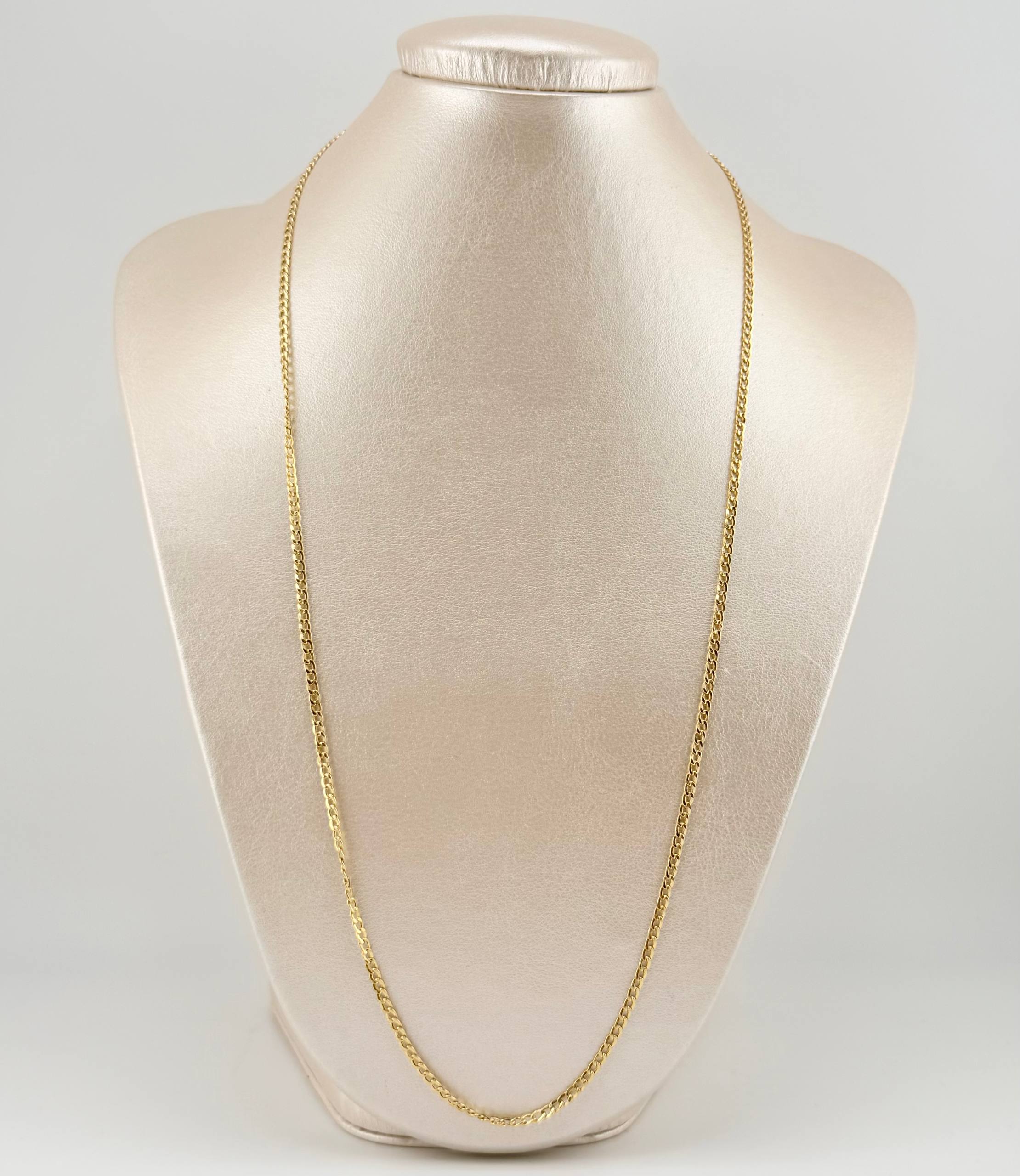Cuban Links 3.4gr / 27 1/2in / 2.5mm Yellow Gold +1 18K ©
