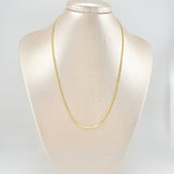 Cuban Links 2 g / 15 3/4 in / 2.45 mm Yellow Gold 18K