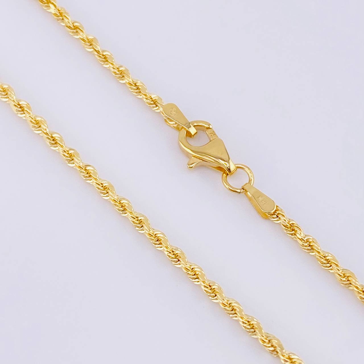 Rope Chain 6.8gr / 60cm/ 2.5mm 18K Yellow Gold +3