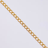 Cadena Mini Cubana 1.65gr / 17 3/4 in / 1.8mm Oro Amarillo +1 18K ©