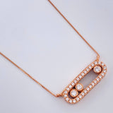 Cadena MSK 4.65gr / 18 in / Oro Rosa +3 18K &