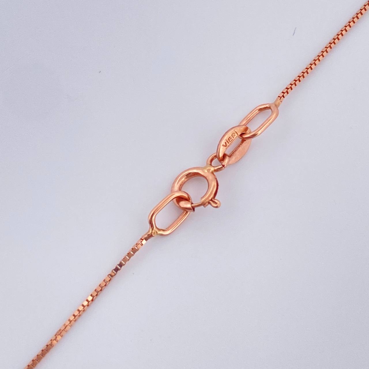 Cadena MSK 4.65gr / 18 in / Oro Rosa +3 18K &