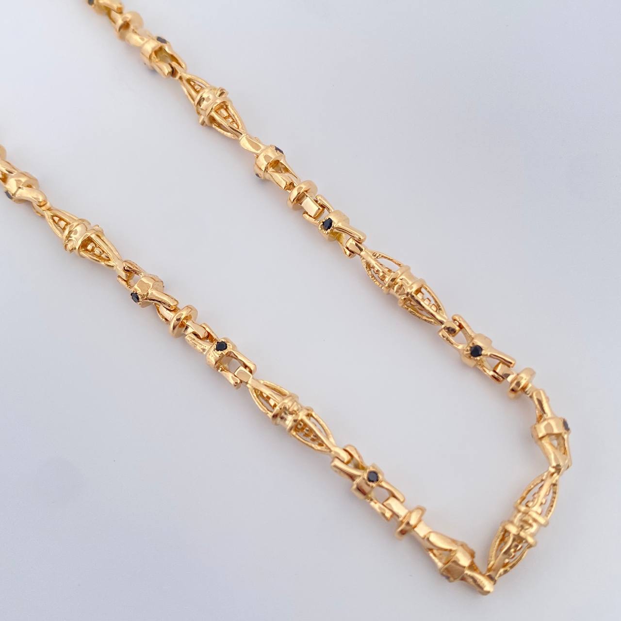Cadena Dubai 35gr / 23 1/2 in / Oro Amarillo 18K &