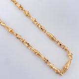 Cadena Dubai 35gr / 23 1/2 in / Oro Amarillo 18K &