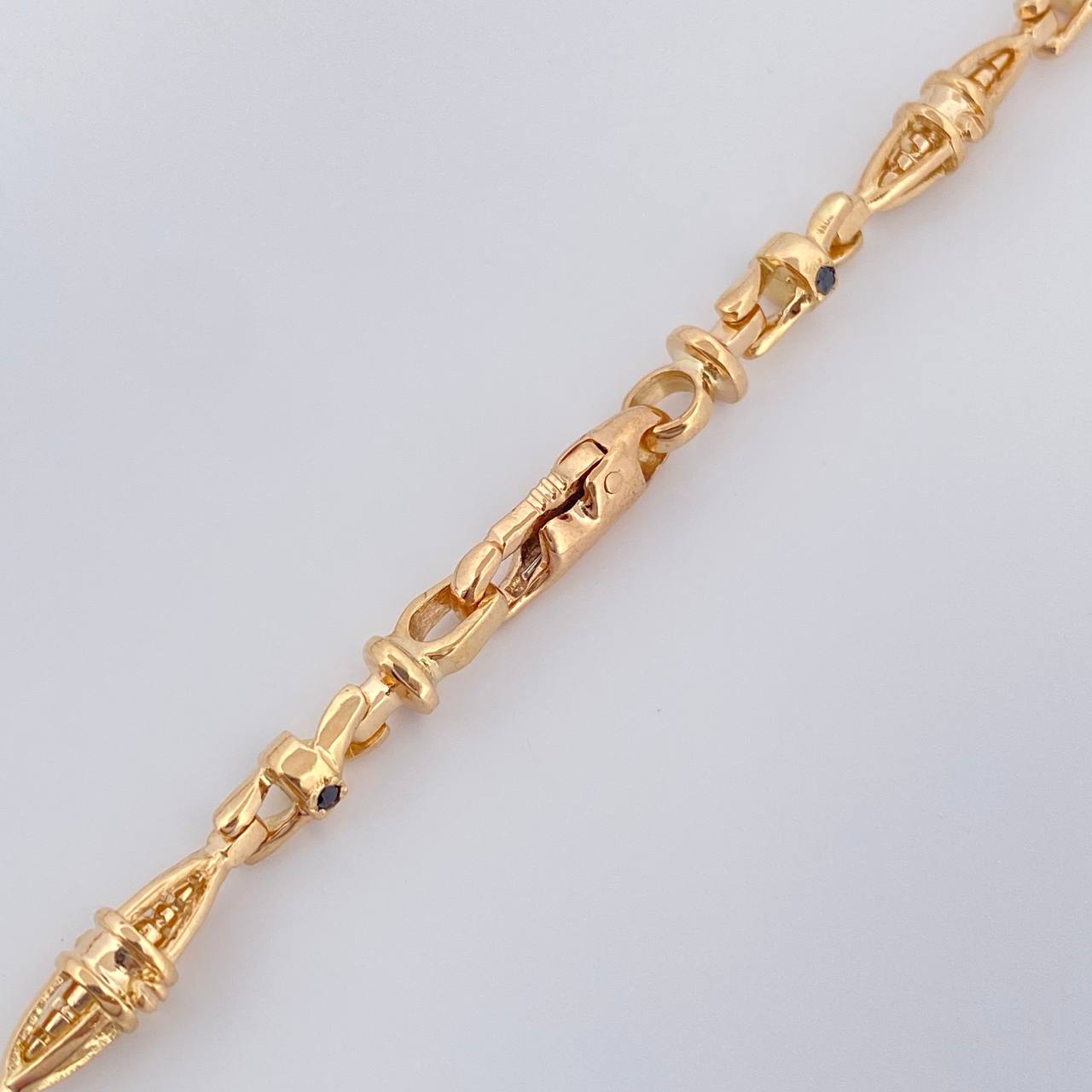 Cadena Dubai 35gr / 23 1/2 in / Oro Amarillo 18K &