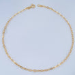 Tobillera Aro Seguido 2.2gr / 11 in / Oro Amarillo +3 18K $