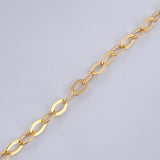 Tobillera Aro Seguido 2.2gr / 11 in / Oro Amarillo +3 18K $