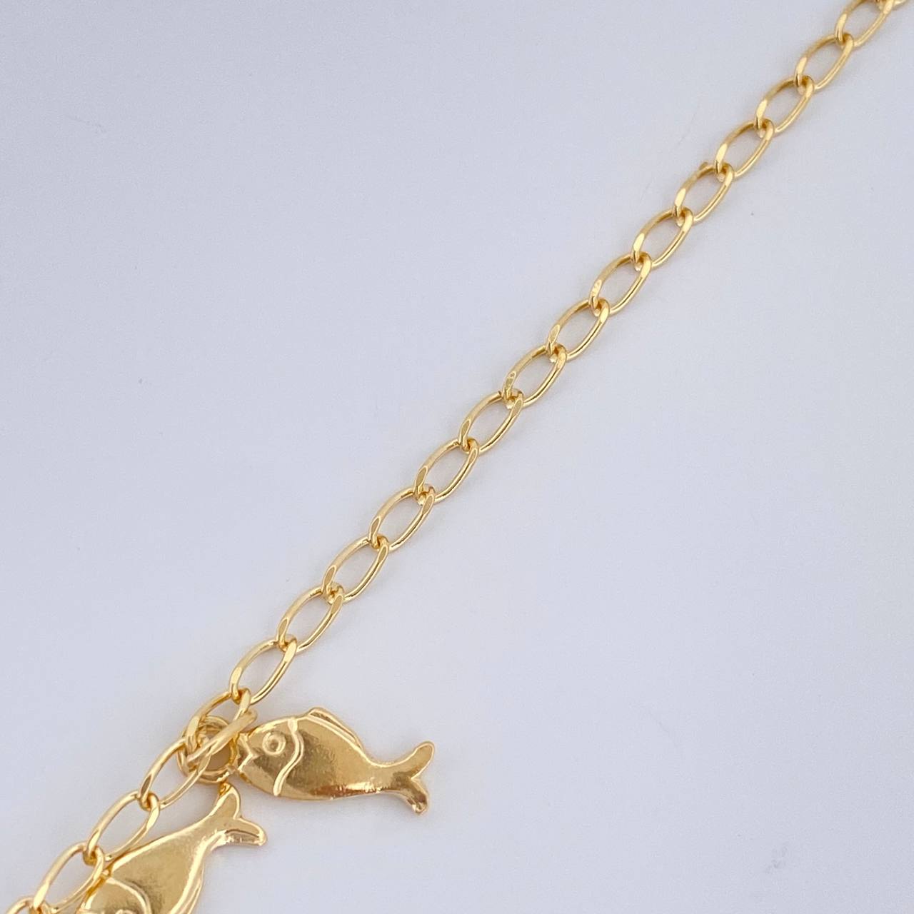 Espiga Anklet 3.2gr / 9 1/4 in / 18K Gold +3 $