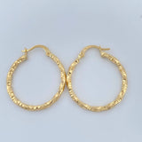 Candongas Yudi 1.8gr / 3/4 in / Oro Amarillo 18K %