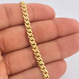 Pulso Cubano Infinito 7.3gr / 8 1/4 in / Oro Amarillo +4 18K $